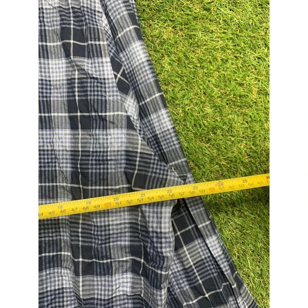Polo Ralph Lauren Button Up Shirt Mens 2XL XXL Plaid Pony Long Sleeve Slim Fit
